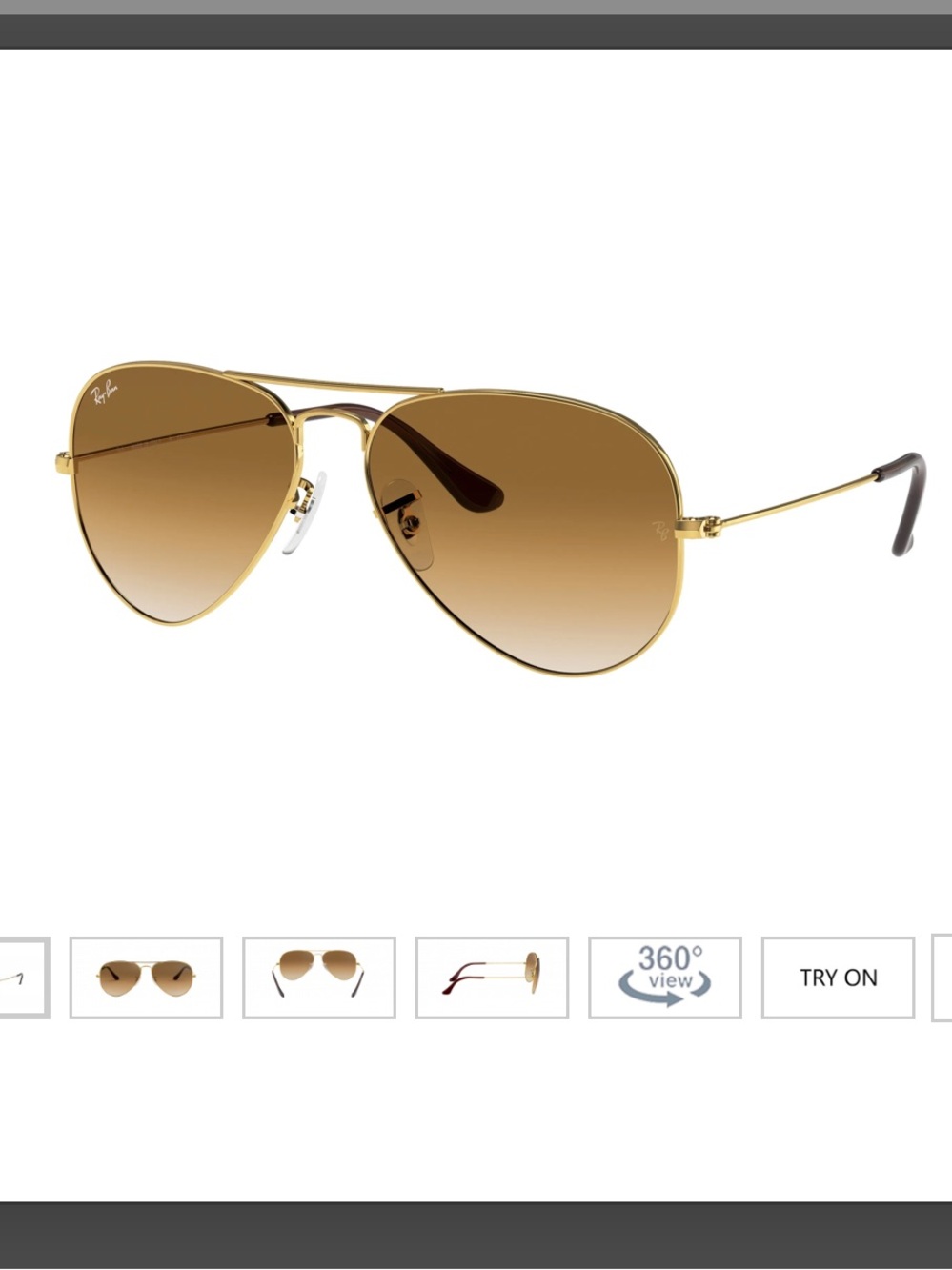 Ray-Ban Aviator Large Metal Sunglasses